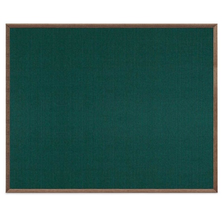 United Visual Products Decor Wood Combo Board, 72"x48", Cherry/Black Porcelain & Cloud UV705DEFAB-CHERRY-BLKPORC-CLOUD